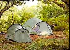 Wild camping