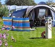 Campsites with electric hook-up